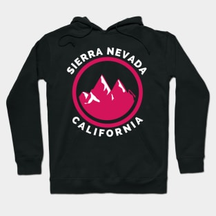 Sierra Nevada California - Sierra Nevada Ski Snowboard Mountain California Yosemite Travel Hoodie